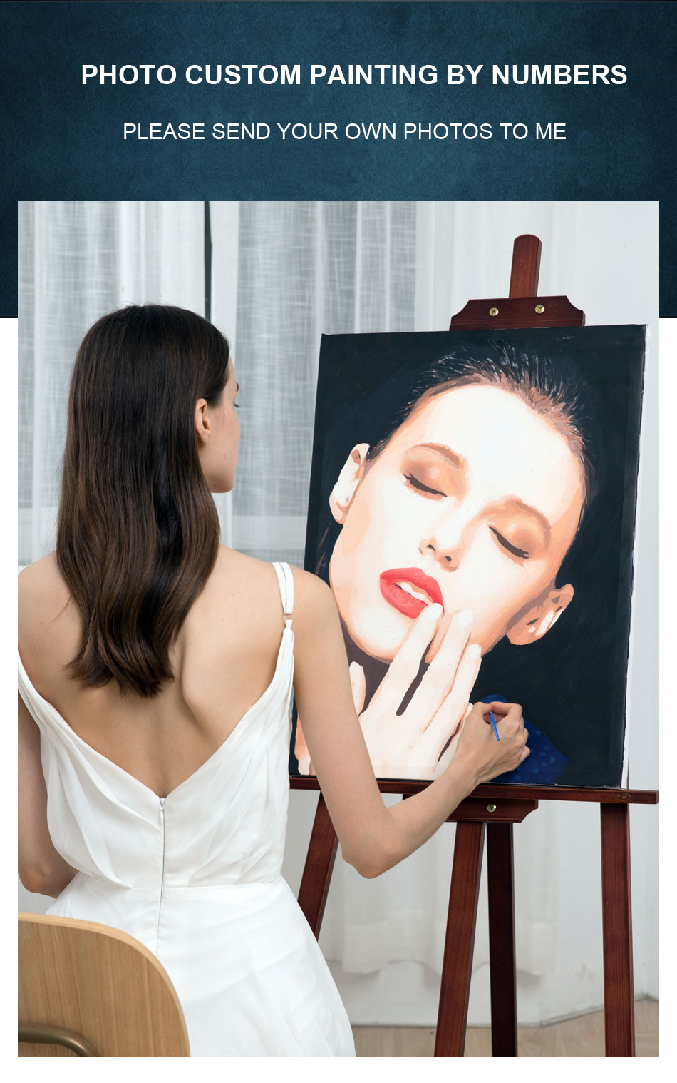 Diy Handmade Oil Painting Walking Heart Birthday Gift Qixi Valentine's Day Photo For Girls Boyfriend Couple Girlfriends — foto 13