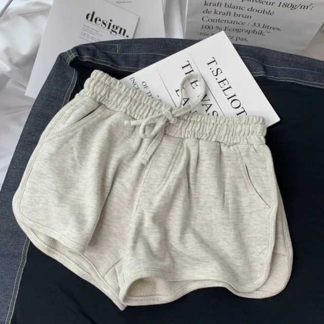 Loose And Slim Black Pants With Long Legs Light Grey - Shop at LoveMi