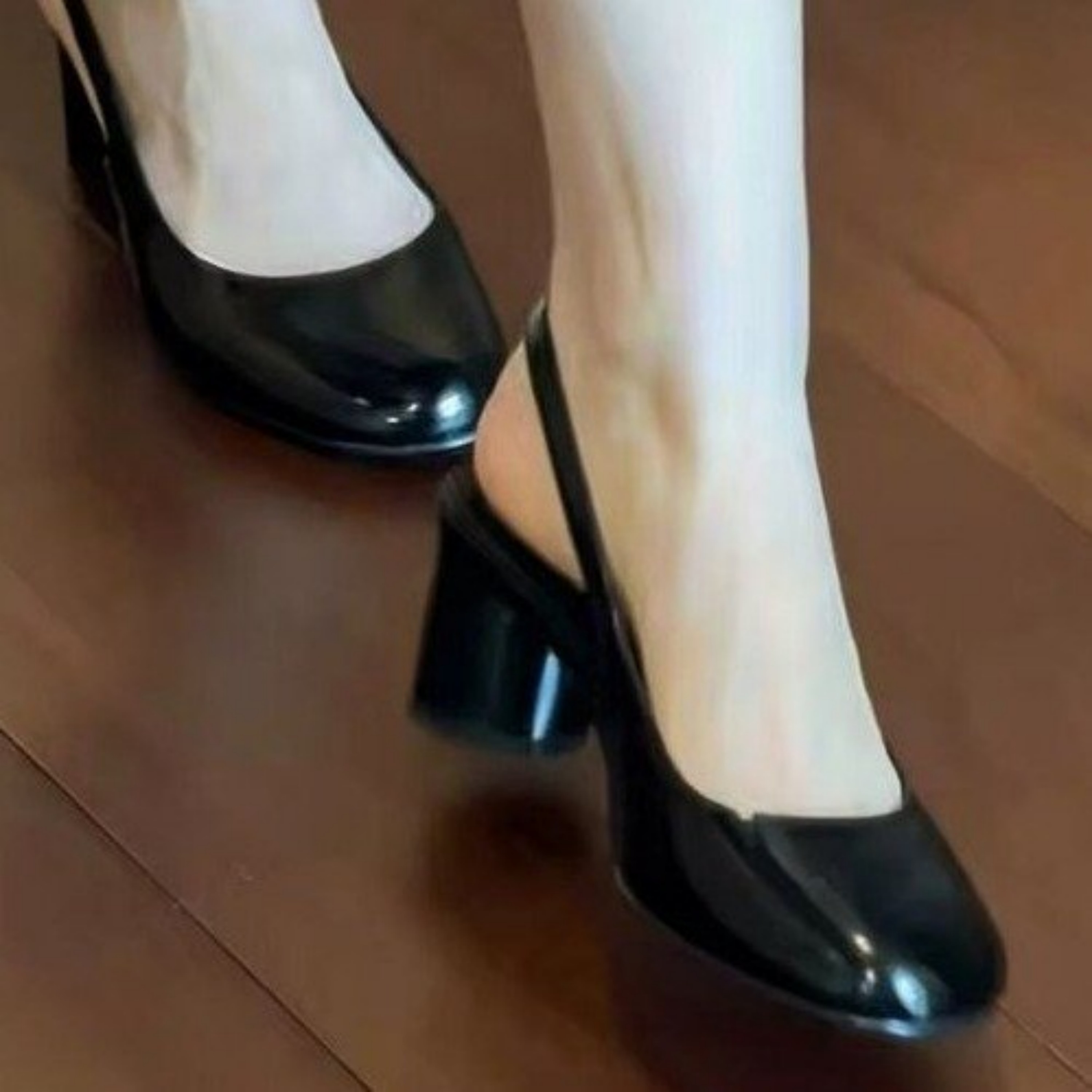 Block Heel Mary Jane Shoes, picture 2 of 3