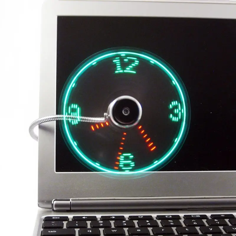 USB Fan Adjustable Mini Flexible LED Light