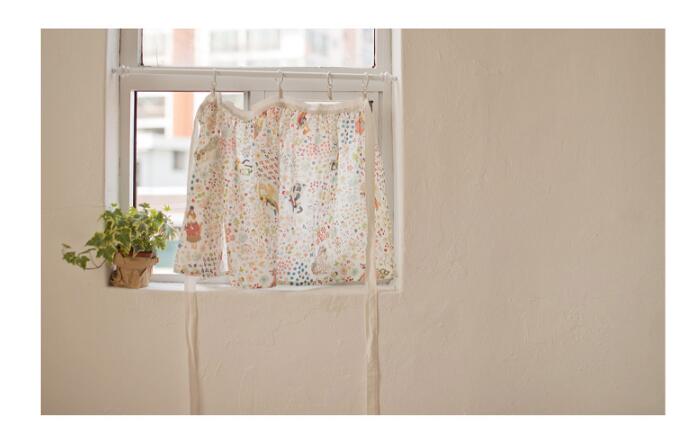 Cotton Fabric Latte Cat Print