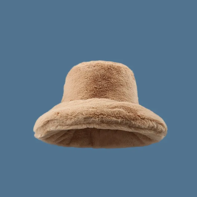 Autumn And Winter Large Version Of Plush Mushroom Clouds Khaki - Shop at LoveMi