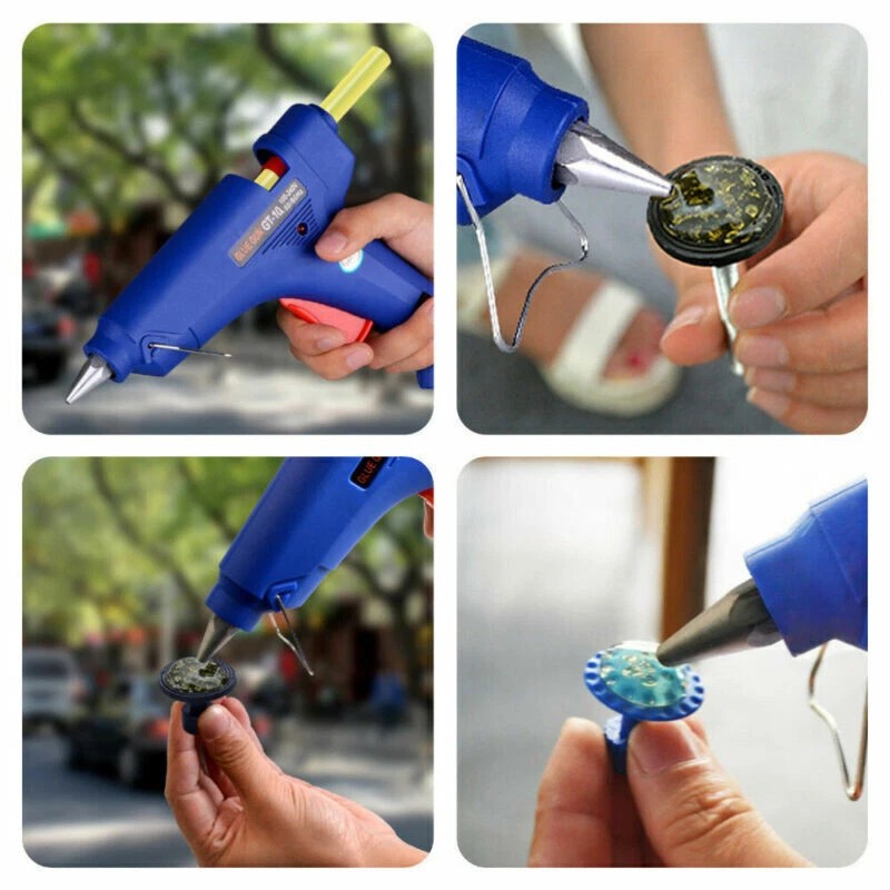 40pcs Car Paintless Dent Removal Kit Slide Hammer Repair PDR Glue Gun Puller UK 10