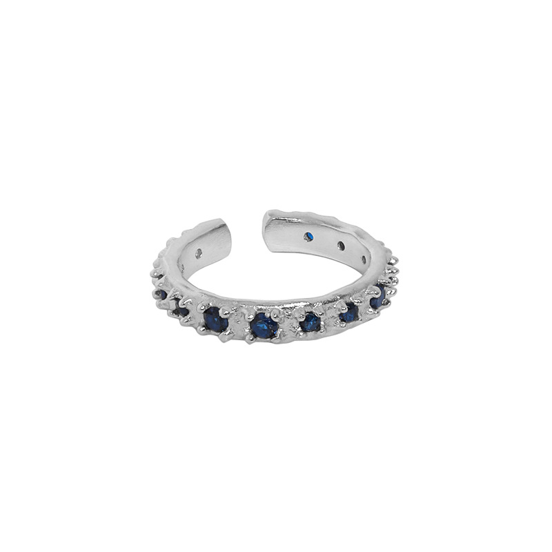 Niche Design Temperament Versatile Micro-inlaid Zircon Texture
