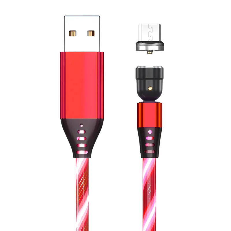 540 Rotate Luminous Magnetic Cable 3A Fast
