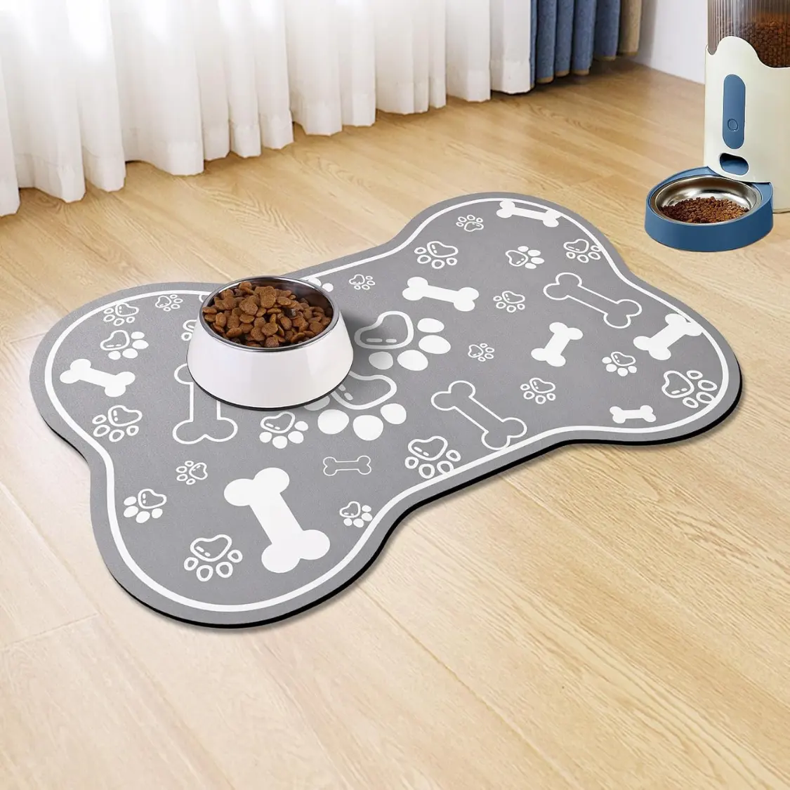 Dog Cat Food Mat, Rapid Absorbent Pet
