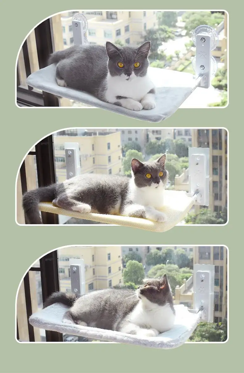 Cat Suction Cup Window Glass Hammock Pet