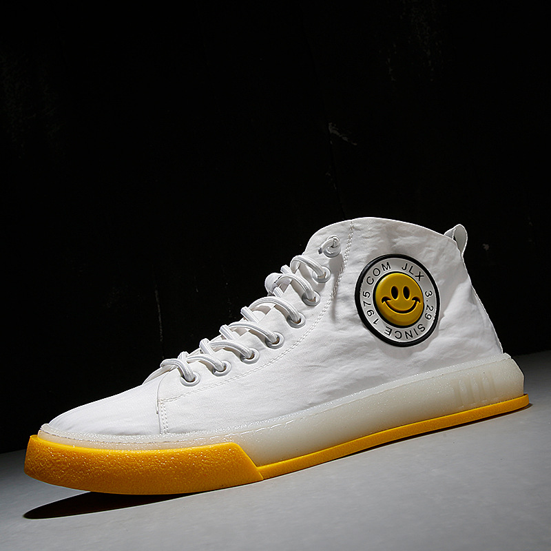 Title 2, High top canvas shoes