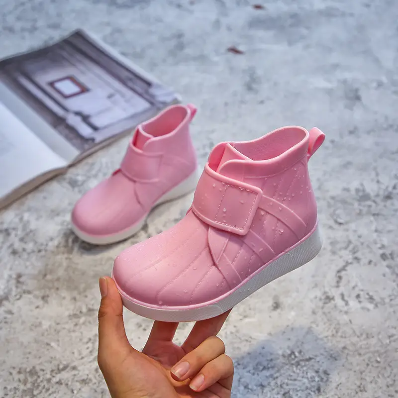 Lightweight Plus Velvet Rubber Shoes For Men And Women
