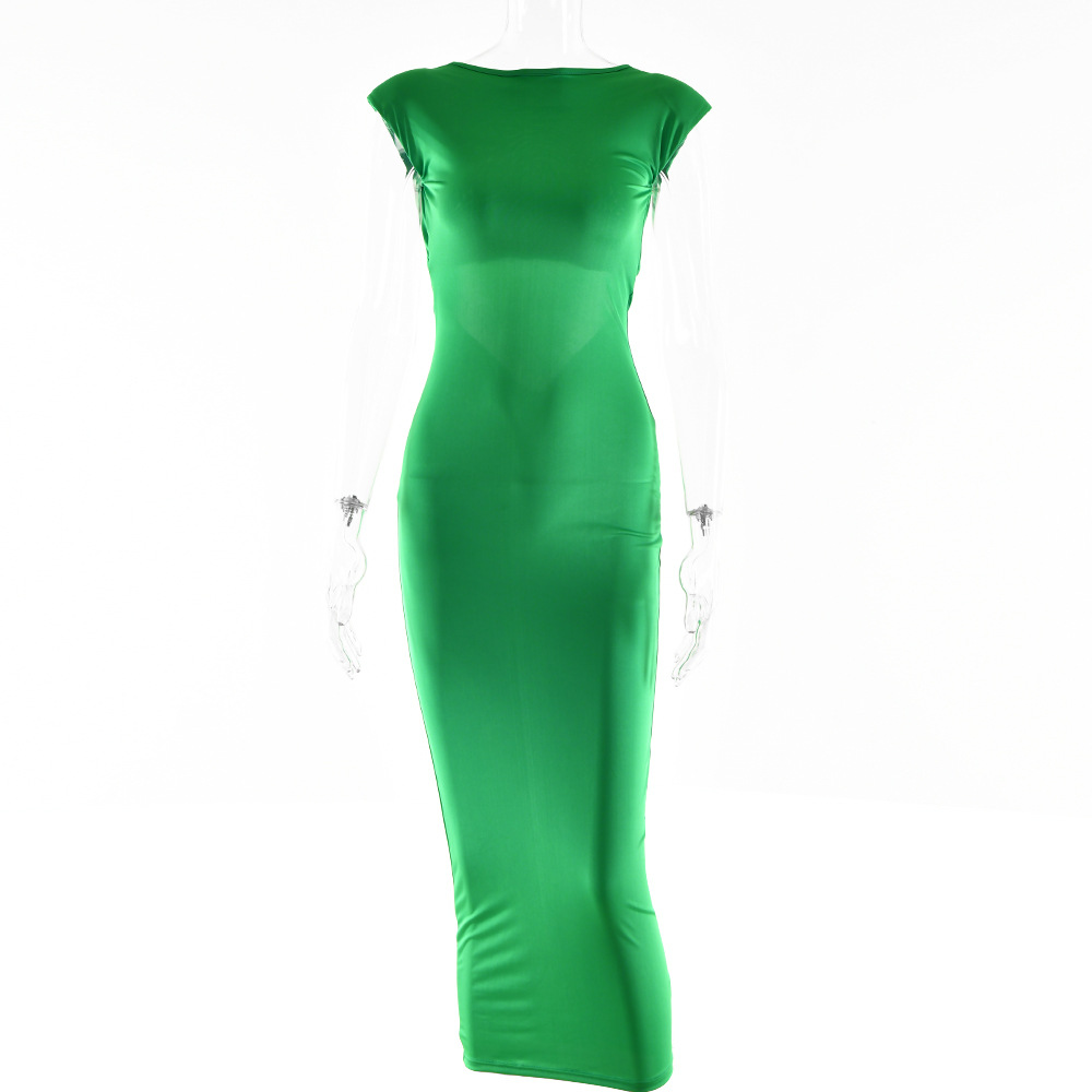 Sleeveless Dress Of Fashion Spice Girls In Summer Green - Shop at LoveMi