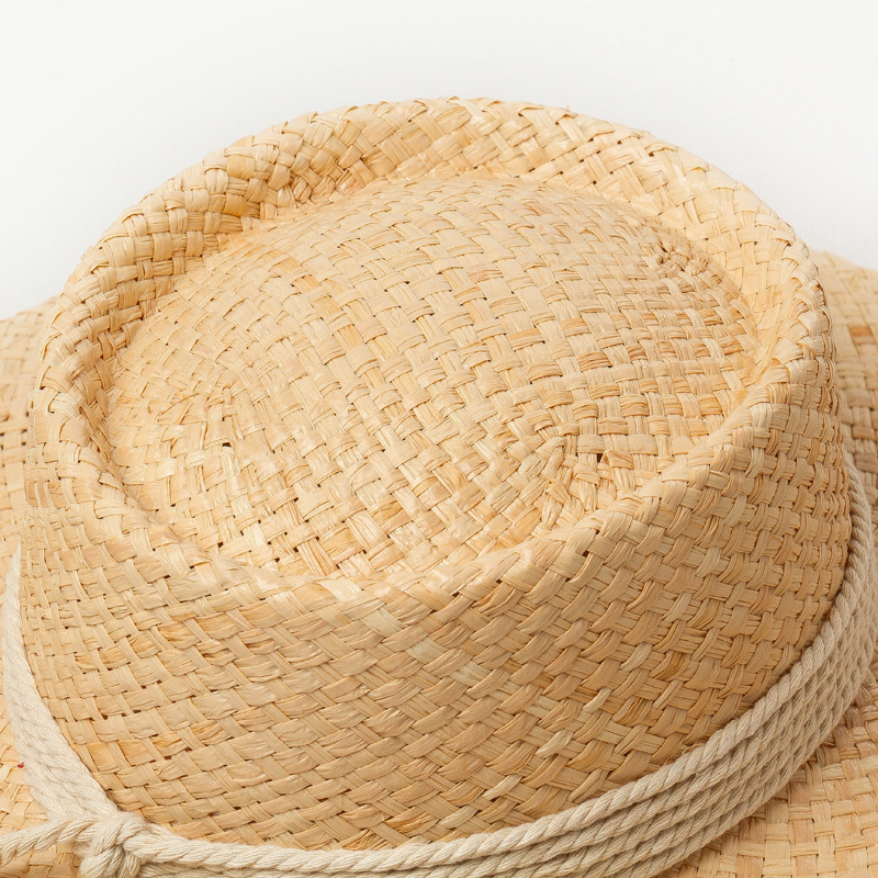 Tourist Beach Sun Protection Sunshade Straw Hat
