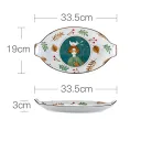 13.5Binaural Eggshaped Plate