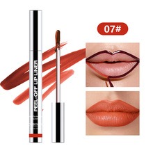 Slippery Lip Liner Pencil Waterproof, Long-Lasting, Smudge-Proof Moisturizing Plump Lips Lipstick, Lip Gloss, Lip Lacquer 8