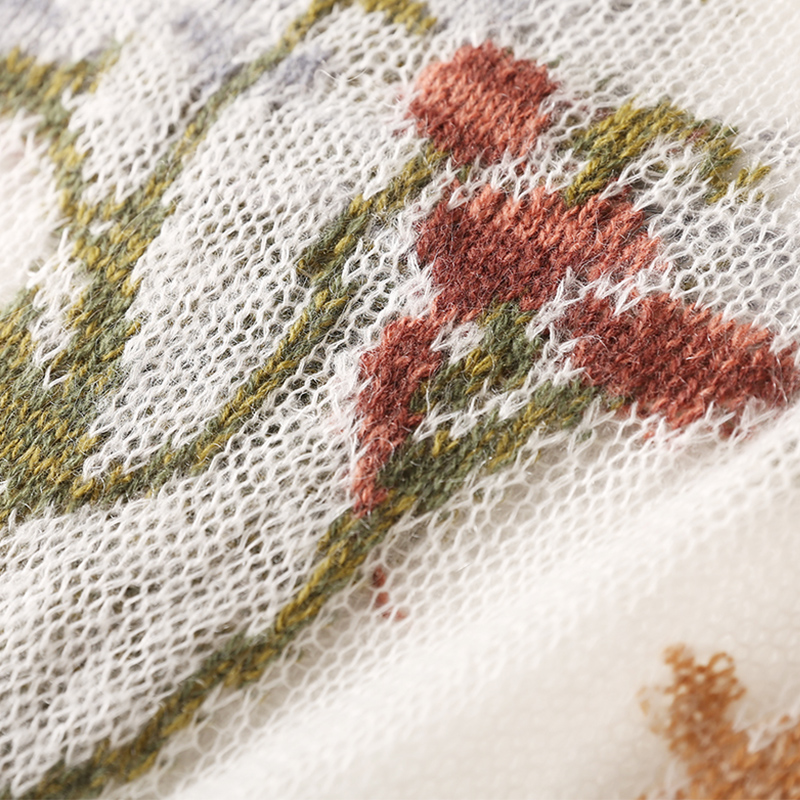 Women's Loose Hollow Small Fragrant Sweater