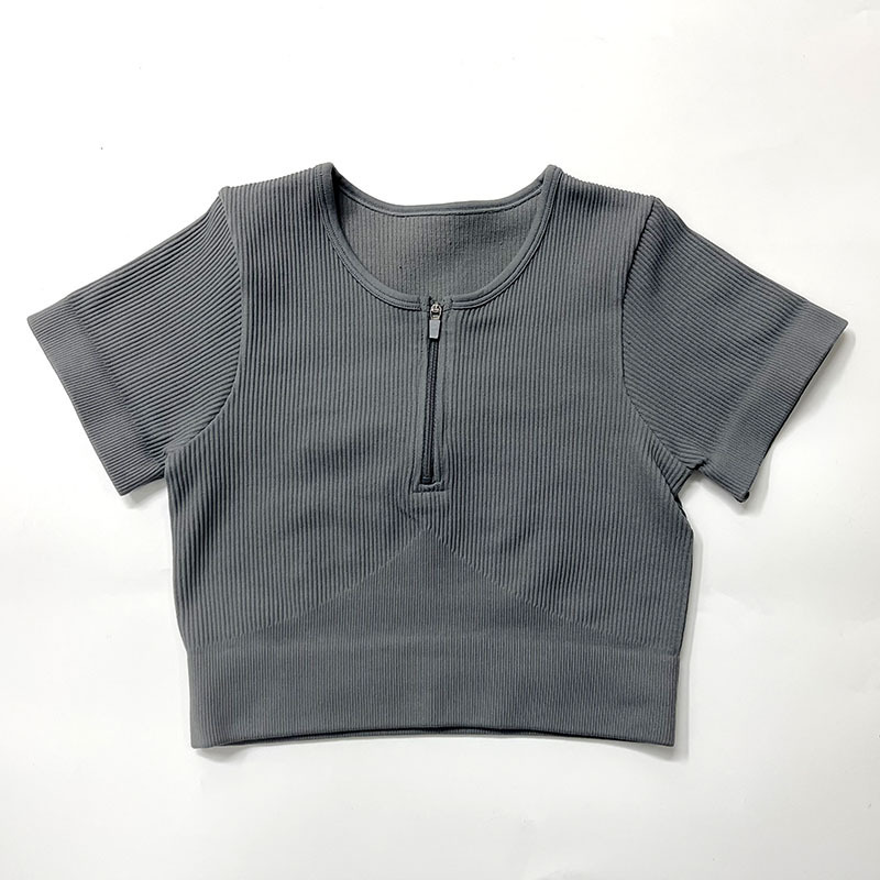 Grey short sleeve