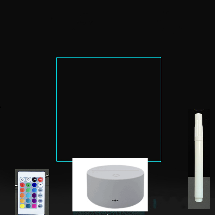 3D Acrylic Board Handwriting Message Board LED Light - Image 13