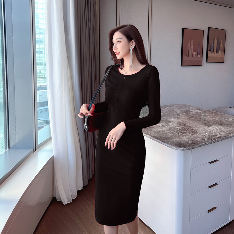 Cotton Waist-Detail Dress