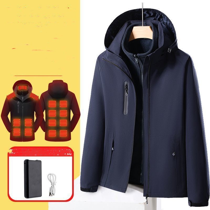 Title 8, Smart Electric Heating Shell Jacket Three-in-one