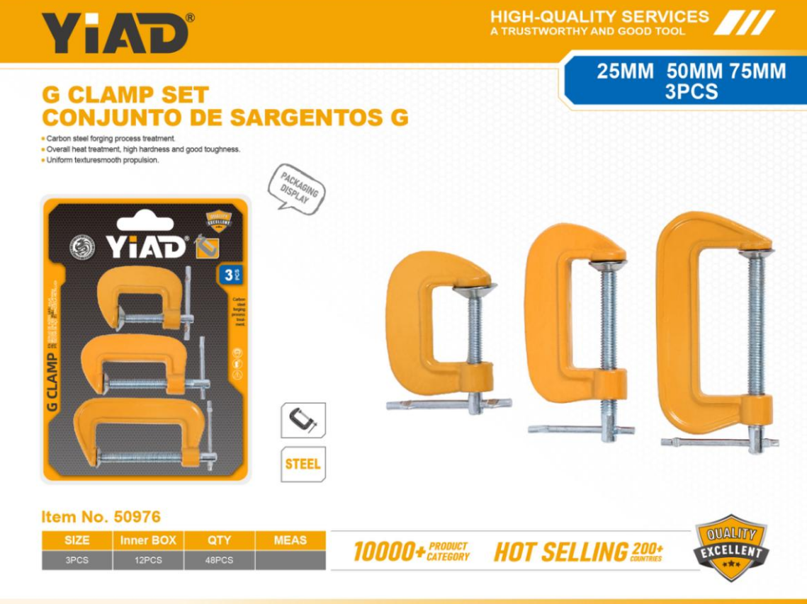 G Clamp Set – Only Support Self-pickup, Free Shipping Price Is Anti-auction Pric