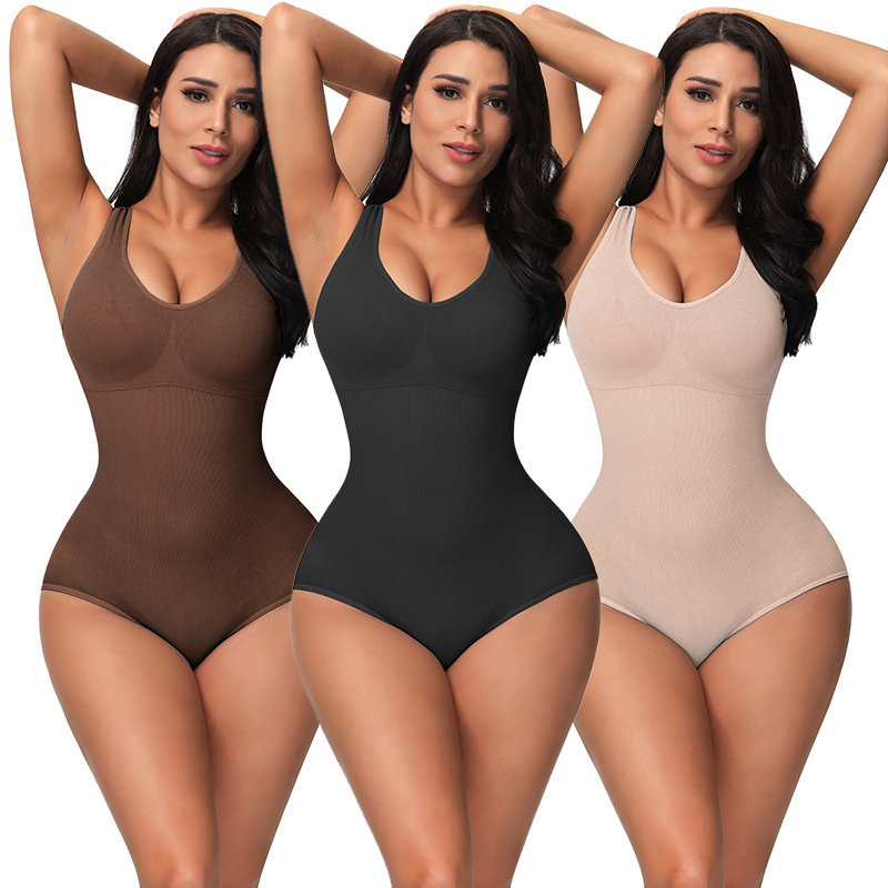 Title 5, Plus Size Stretch Body Shaper Pants High Waist ...