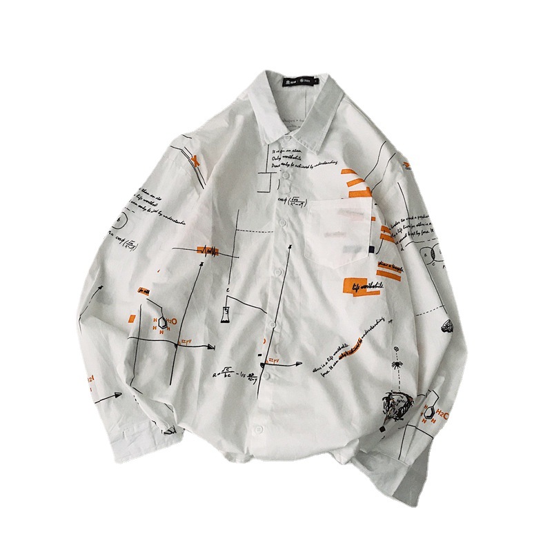 Net Red Shirt Male Korean Version Of The Trend Handsome