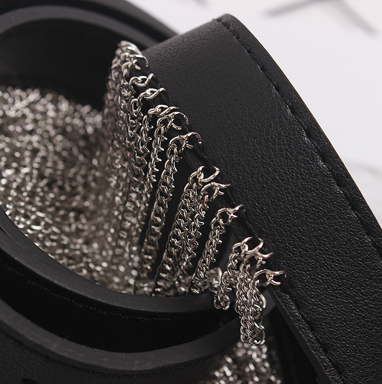 Chain Decoration Belt Belt Ladies New Trend