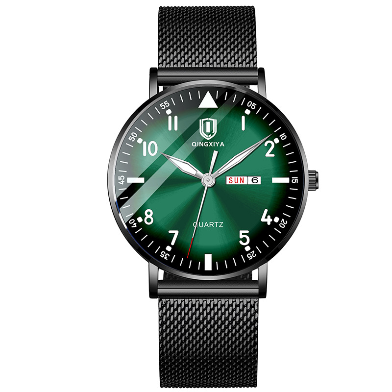 Men's Waterproof Luminous Multifunctional Quartz Watch
