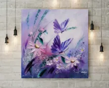 European And American Cross Stitch Diamond Painting - Photo Color - View 1