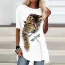 Cat Catching Dragonfly-2Xl
