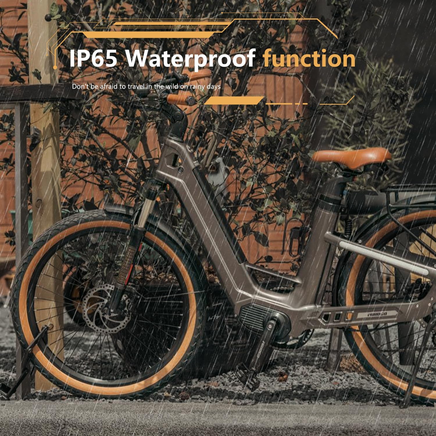 E-Bike, 1500W Peak Motor, Dual 48V 9.6Ah Batteries, 121-Mile Range, Carbon Fiber Frame, 25MPH, Hydraulic Brakes, IPS Display, Smart App