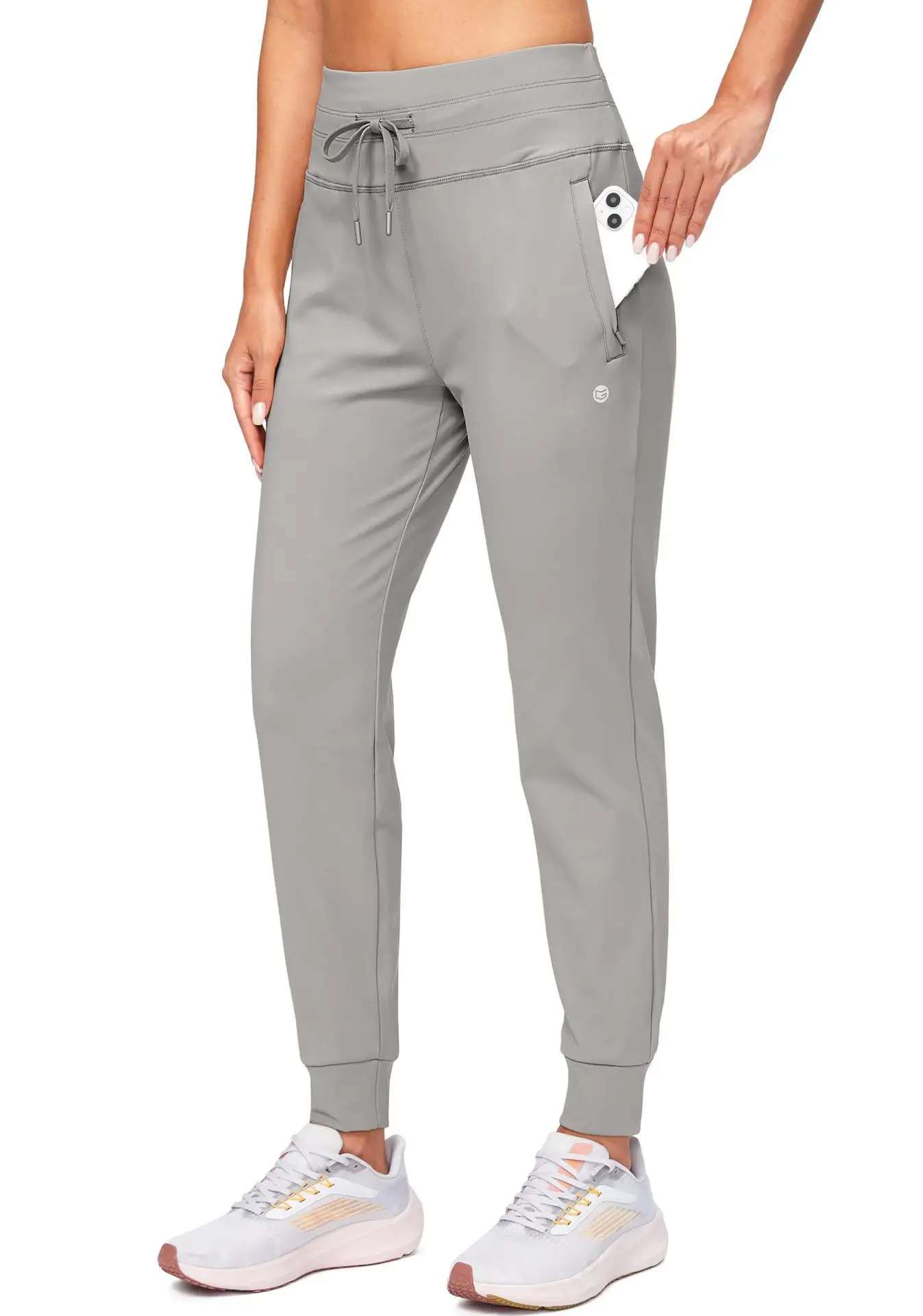 Popular Women Lined Jogger Pants, High Waist