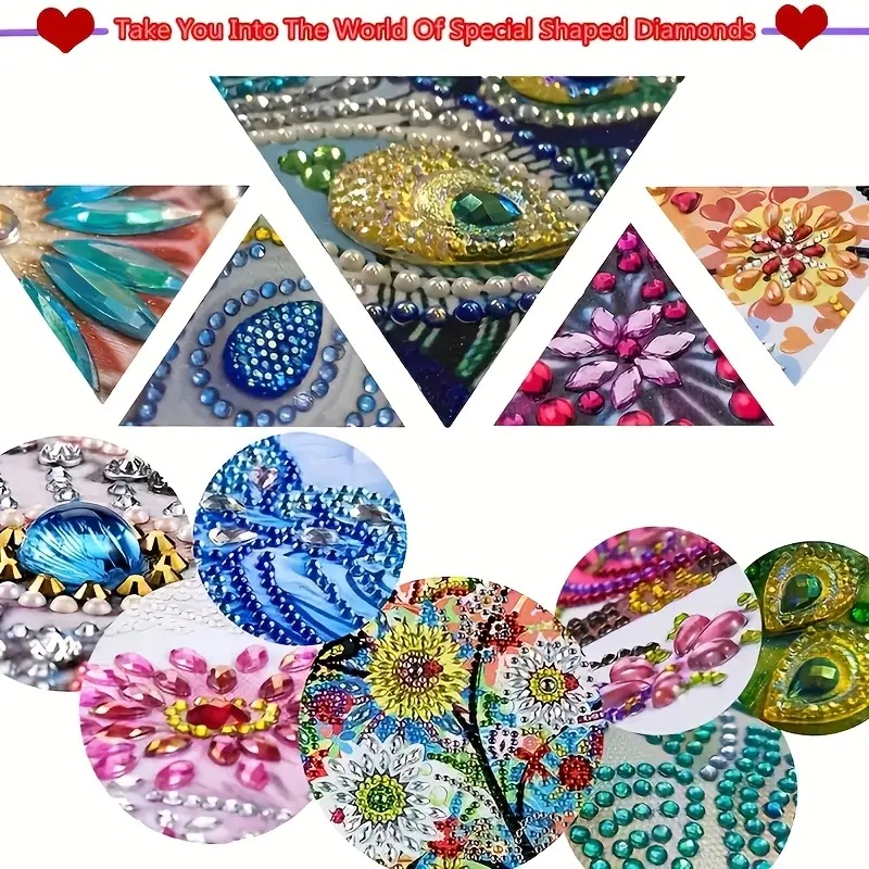 DIY Diamond Painting Keychain - Animal Pattern, DIY Decor, Diamond Painting Kit Craft Supplies, Handmade Mosaic Painting Keychain DIY Set For Beginners, Creative Handcrafted Gift Kit 5