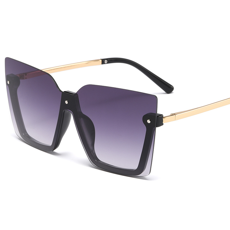 Title 4, Ocean Sheet Multicolor Rimless Sunglasses