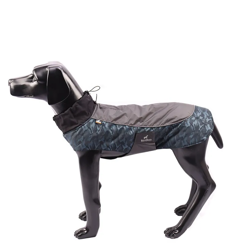 Winter Warm Jacket For Medium And Large Dogs - Royal Blue
