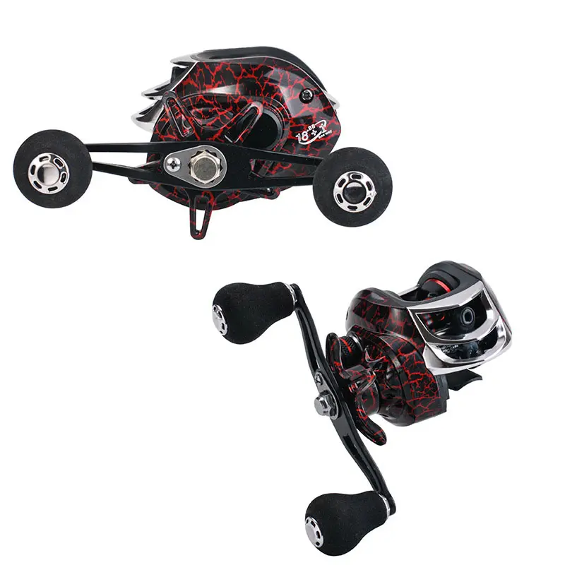Baitcasting Fishing Reel Bait Casting Wheel with Magnetic Brake