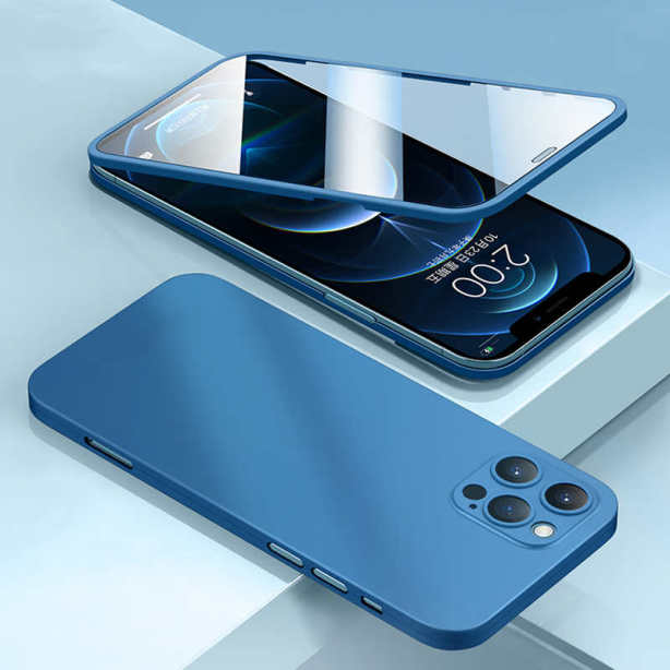 Գերբարակ երկկողմանի պատյան Apple iPhone 12 շարքի համար՝ 360° գաղտնիության պաշտպանությամբ