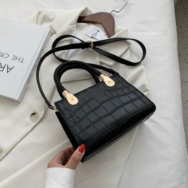 All matching Women's Small Handbags Popular New Fashion Shoulder Crossbody Small Square Bag Black - Shop at LoveMi