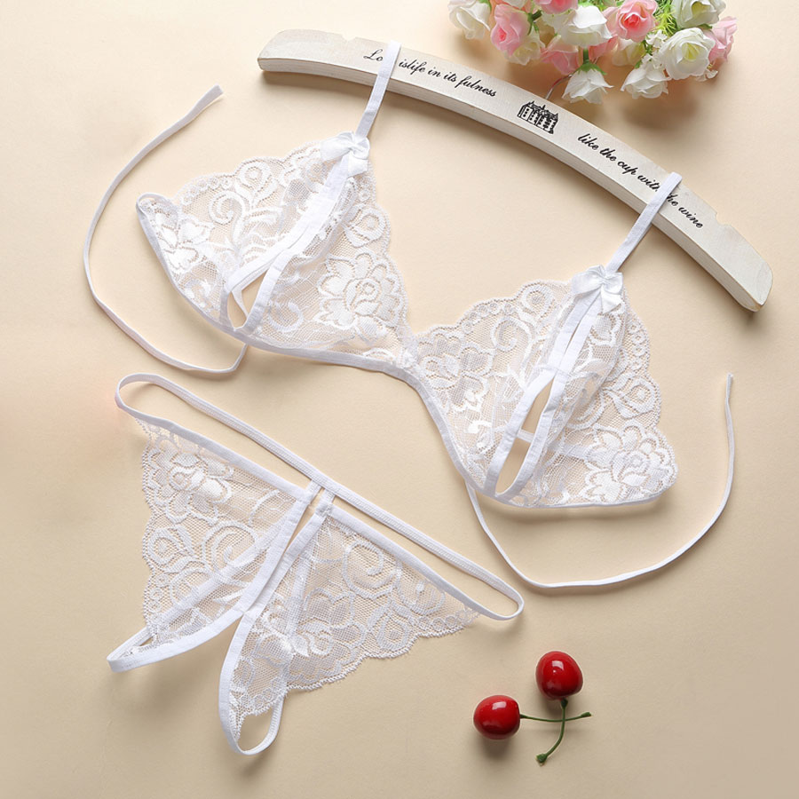 Title 1, Plus size transparent lace thong