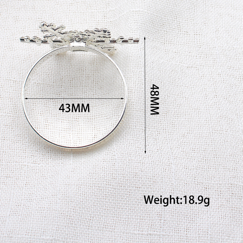 Hotel Wedding KC Gold Napkin Ring