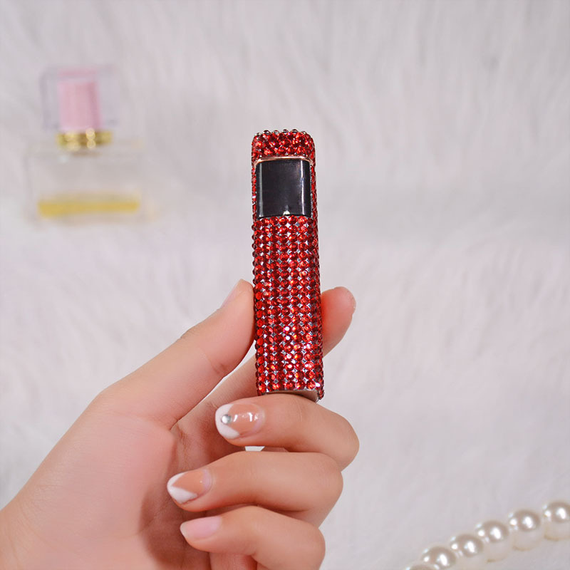 Title 10, Rhinestone Touch Screen USB Rechargeable Windpr...