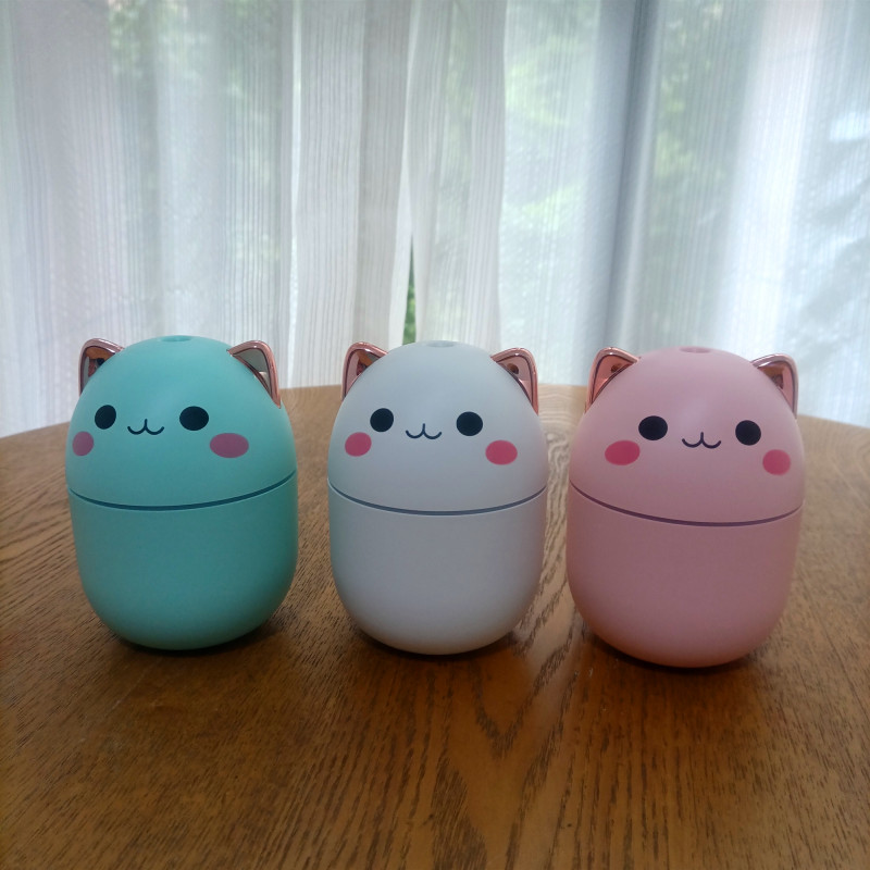 Title 5, Hot Sale 250ml Cute Cat Air Humidifier Diffuser...