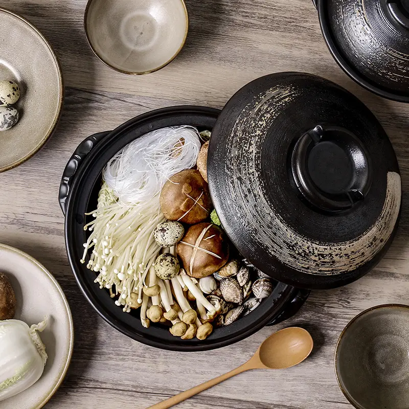 Stew Pot Soup Household Ceramic Gas Clay