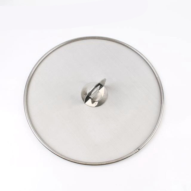 Title 3, Stainless Steel Baffle Oil Proof Pot Cover