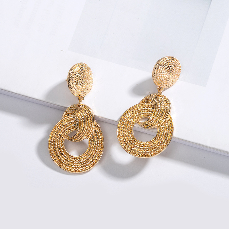 Women's Multi-circle Atmosphere Circle Earrings