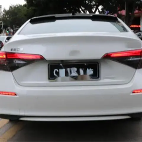 Car Modified Rear Bumper Lights Turn to Streamer Function