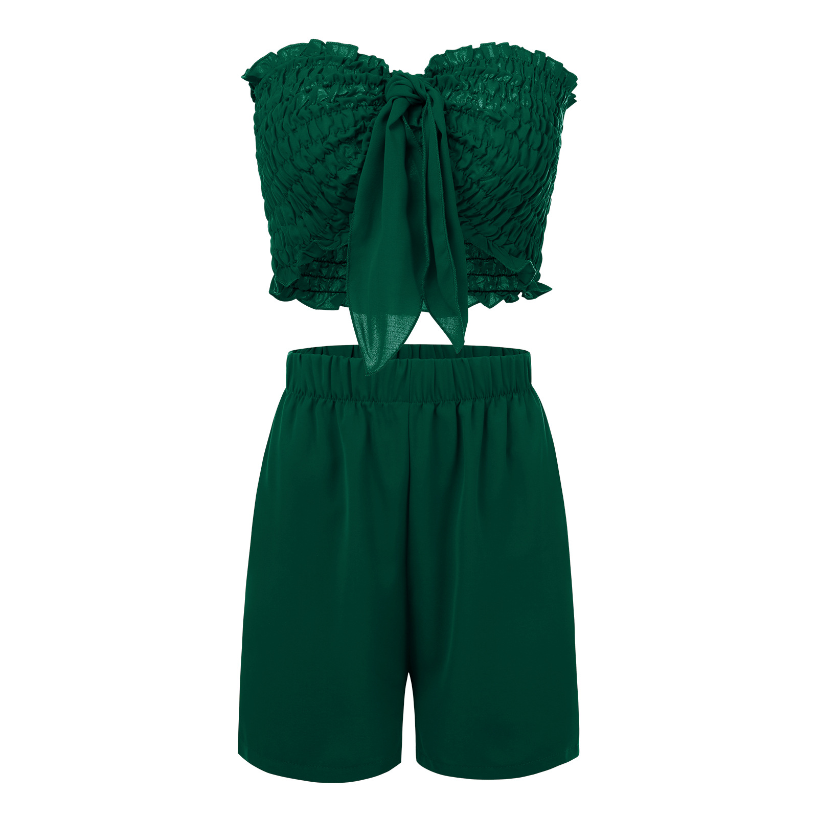 Spring And Summer Vest Temperament Commuter Green College Style Suit