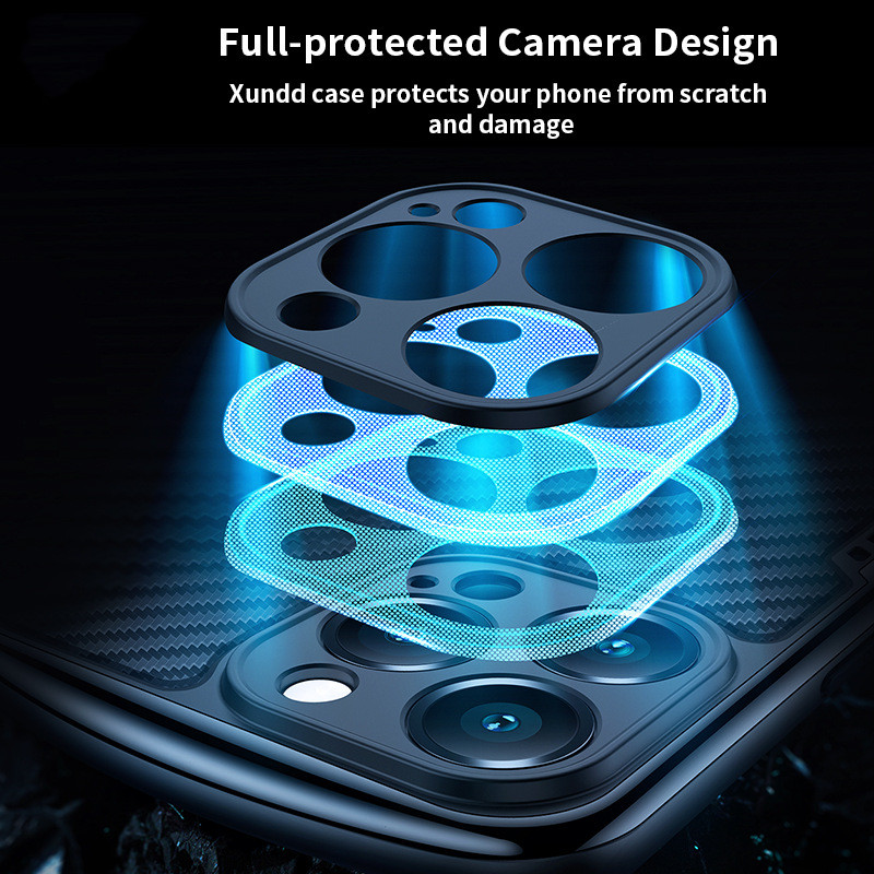 Simple Airbag Drop Proof Transparent Plastic Phone Case - Image 4