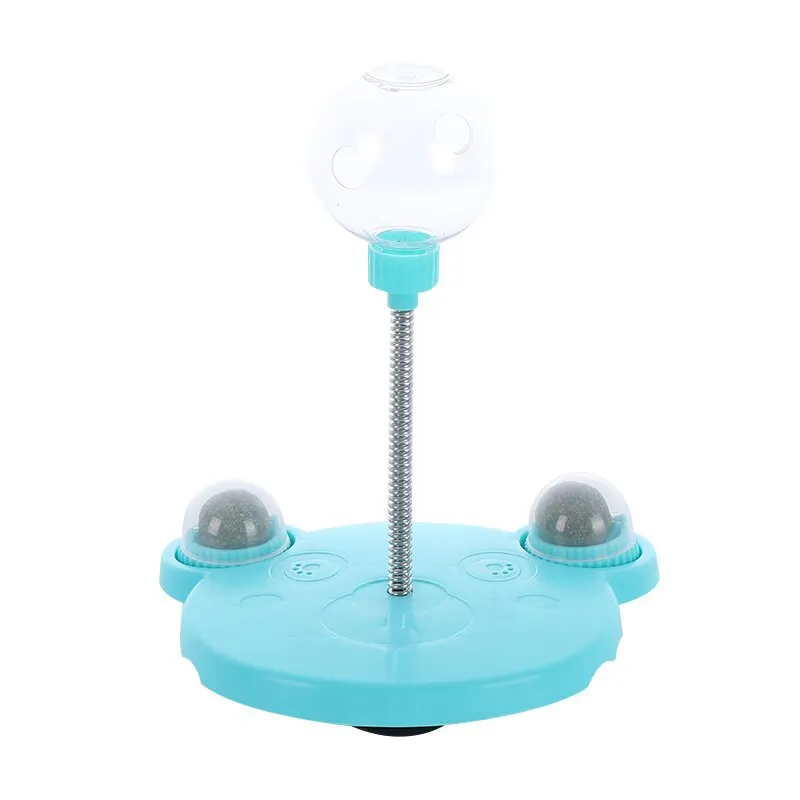 Pet Feeder Cat Toy Pets Leaking Food Ball Self-Playing Tumbler Funny Swing Feeder Puzzle Toys Playing Training Dispenser Bowl – image 9