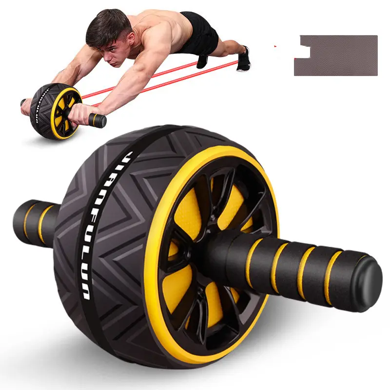 Abdominal Muscle Mute Fitness Device Exercise Weight Loss Wheel
