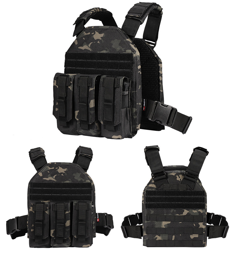 Black CP camouflage